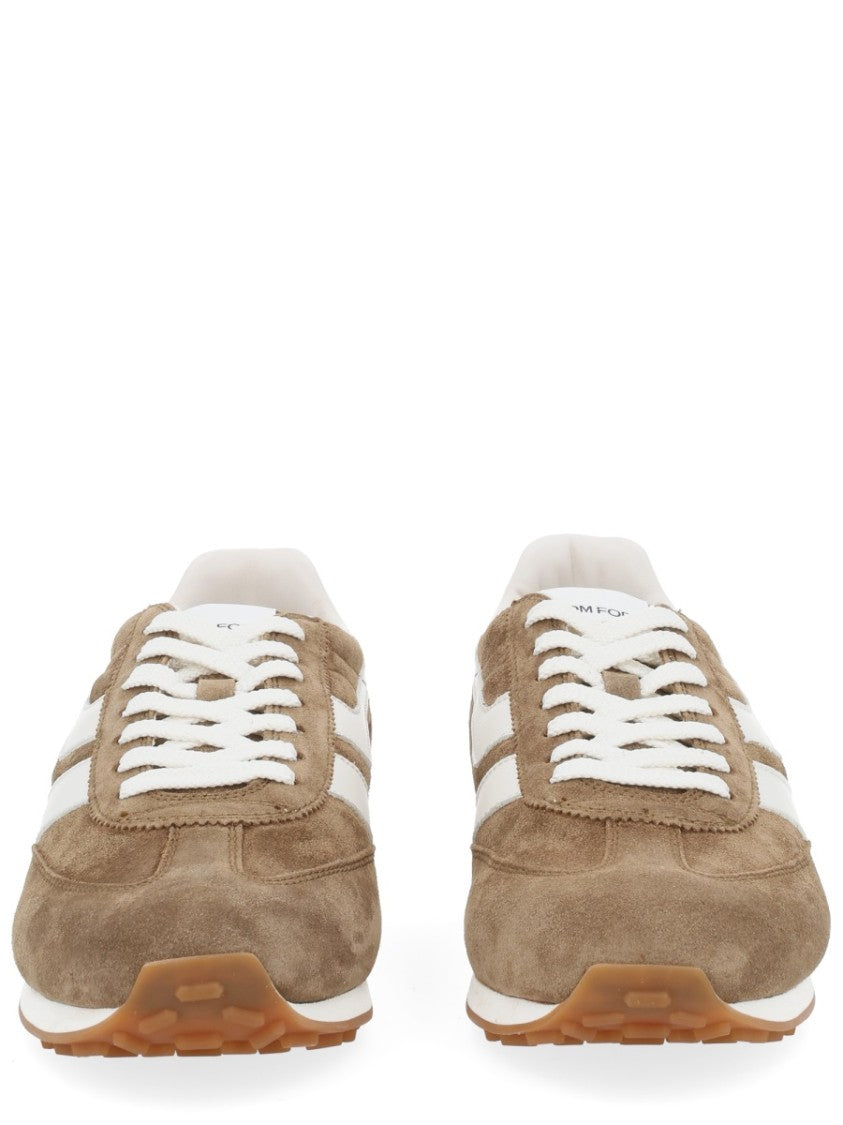Tom Ford Mick Suede Leather Sneakers