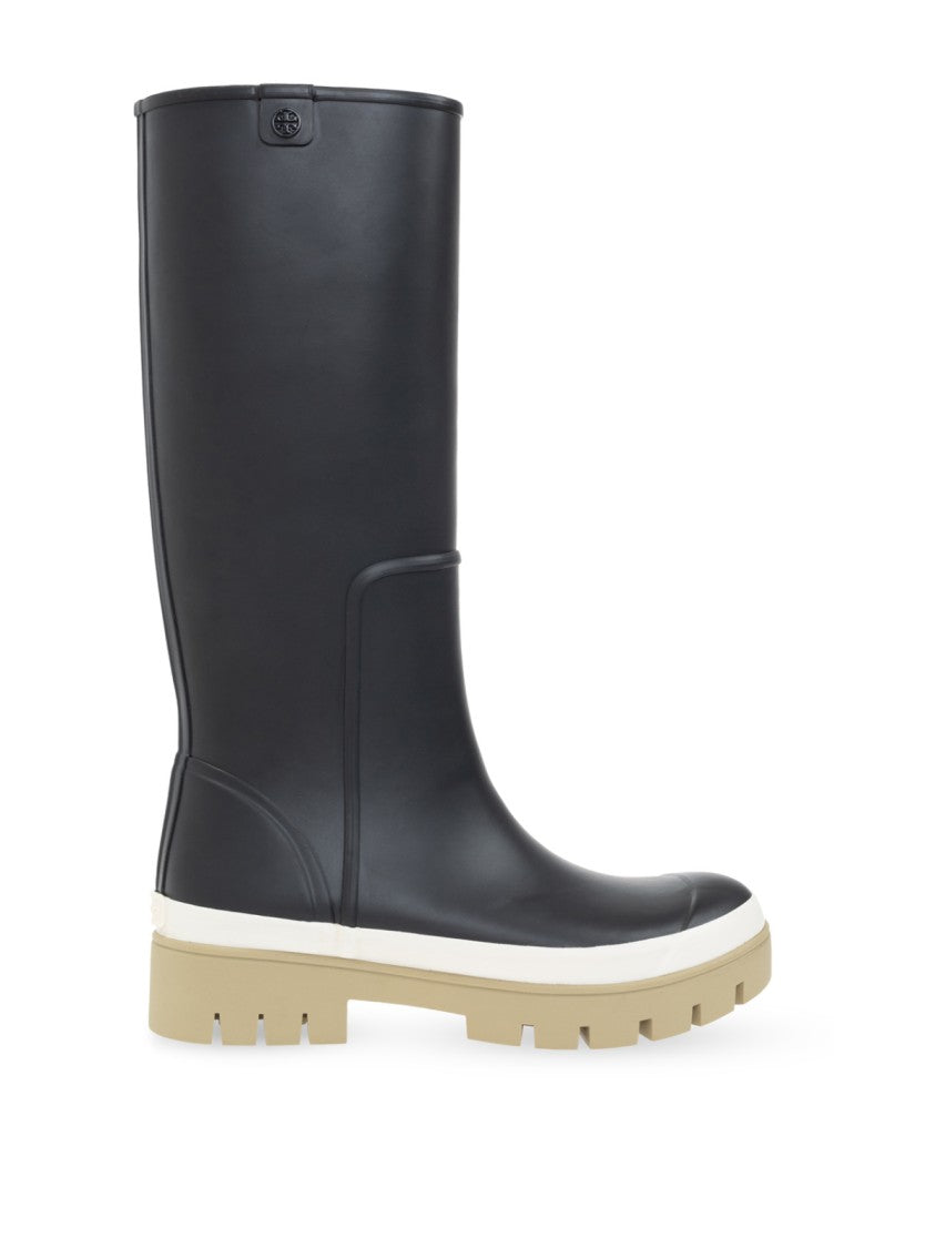 Tory Burch Hurricane Tall Wellington Rain Boots