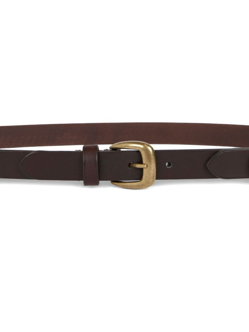 Etro Slim Calf Leather Belt