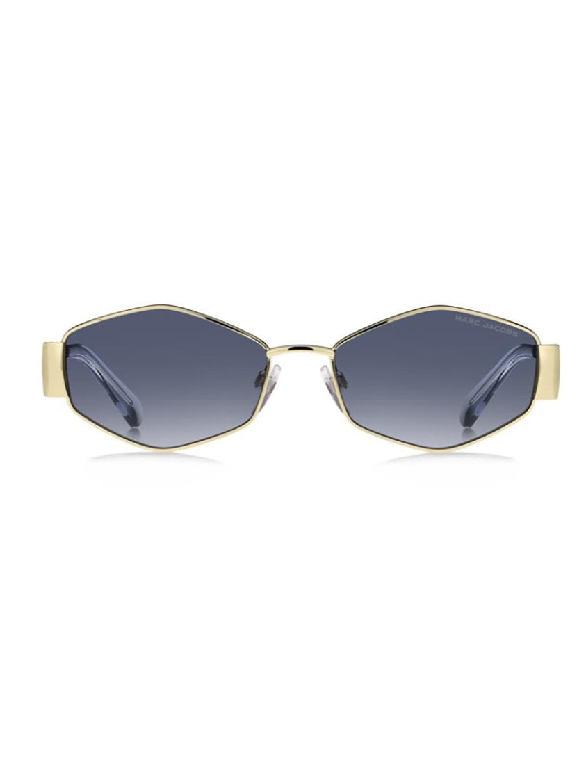 Marc Jacobs Marc 496/Shiny Metal Hexagonal Sunglasses