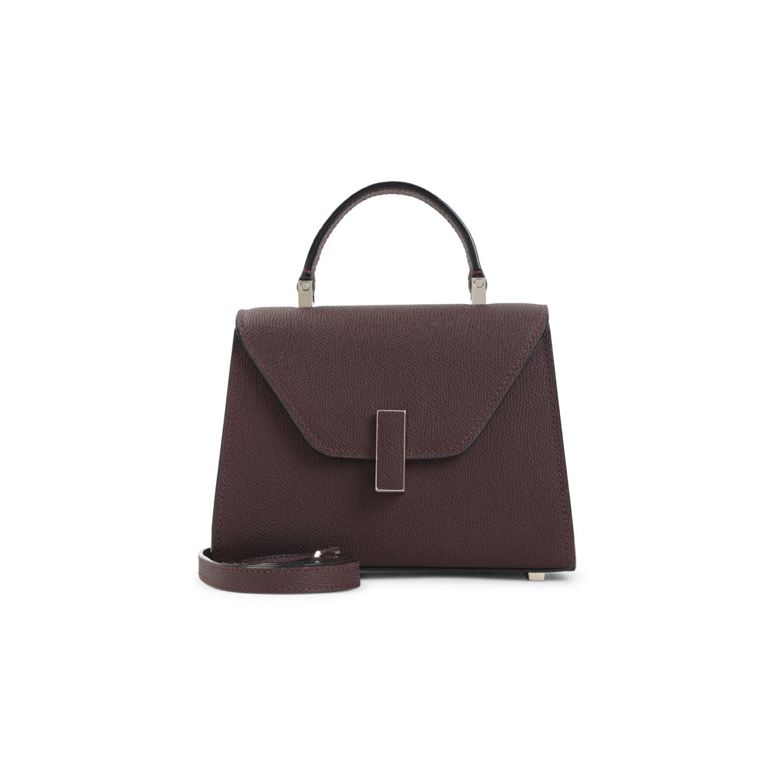 Valextra Amaranto Mine Iside Crossbody Micro Bag