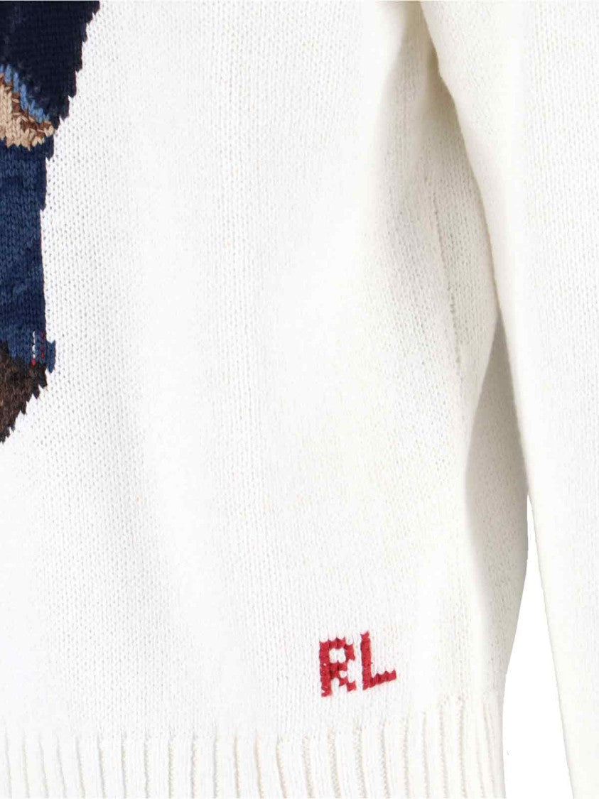 Polo Ralph Lauren "Polo Bear" Sweater White