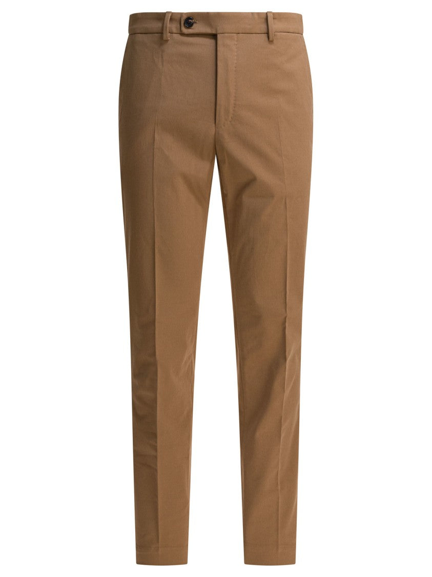 Incotex Mid-Rise Slim Fit Cotton Pants