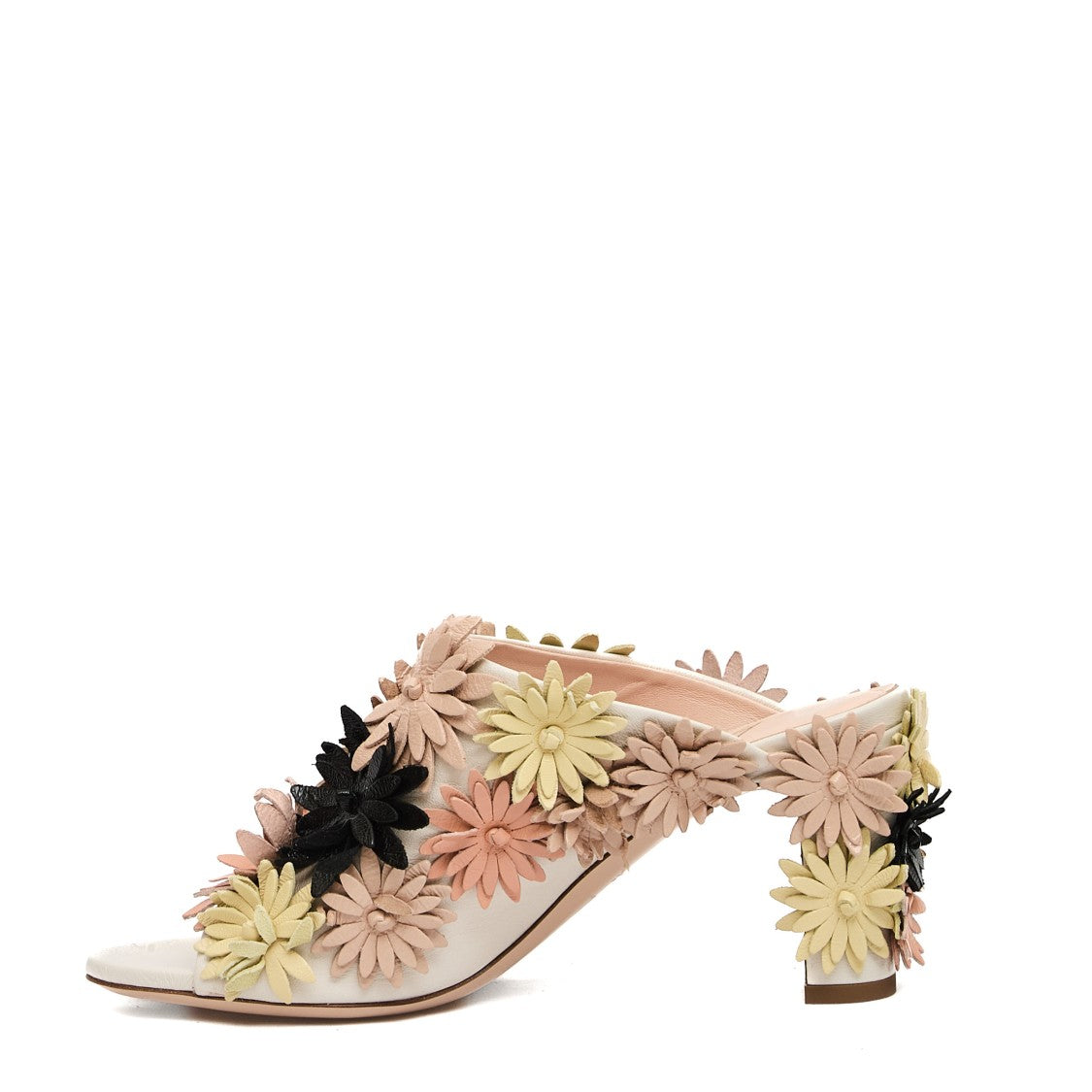 Agl Floral Sandal With 80Mm Heel