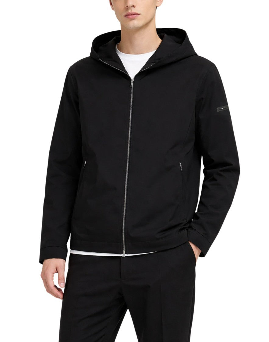 Unity Ruiz Hood Lightweight Black Men’S Cardigan