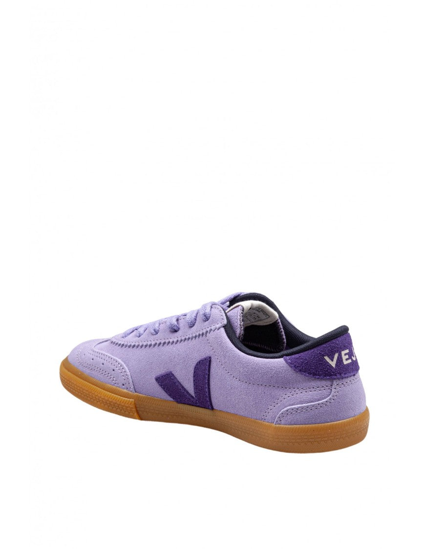 Veja Volley Suede Sneakers Lavender Color