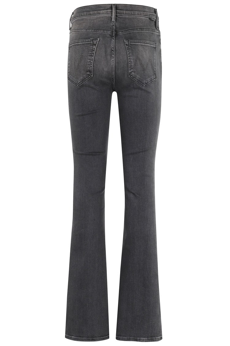 Mother The Weekender Black Denim Jeans