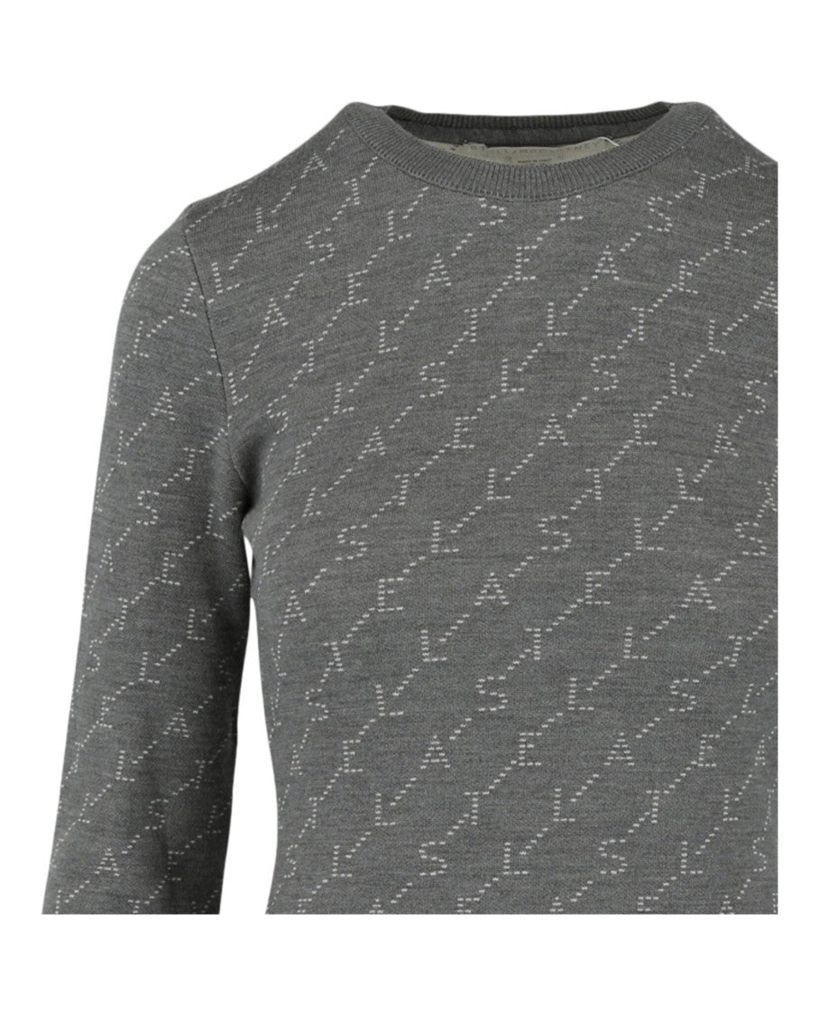 Stella Mccartney Logo Printed Sweater