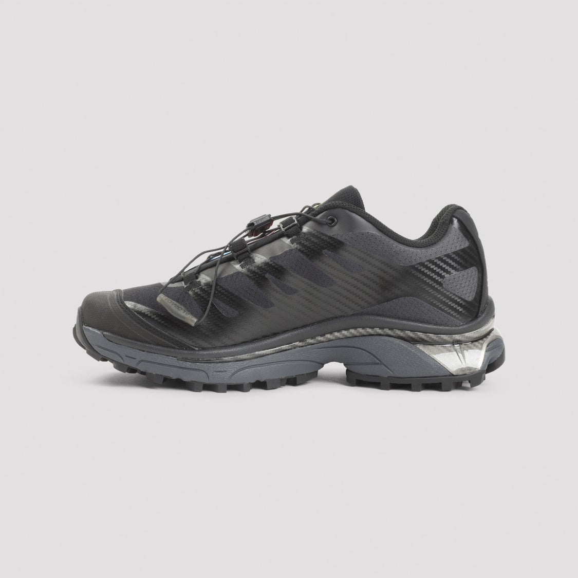 Salomon Low-Profile Black Sneakers With Quick-Lace System
