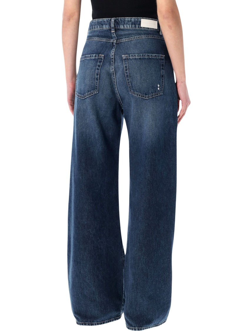 Icon Denim Debby Wide-Leg Cotton Jeans