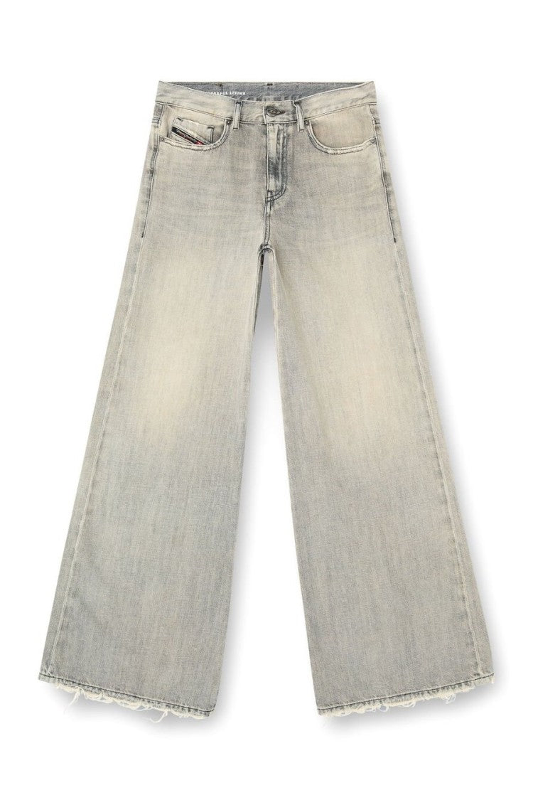 Diesel Black Cotton Jeans