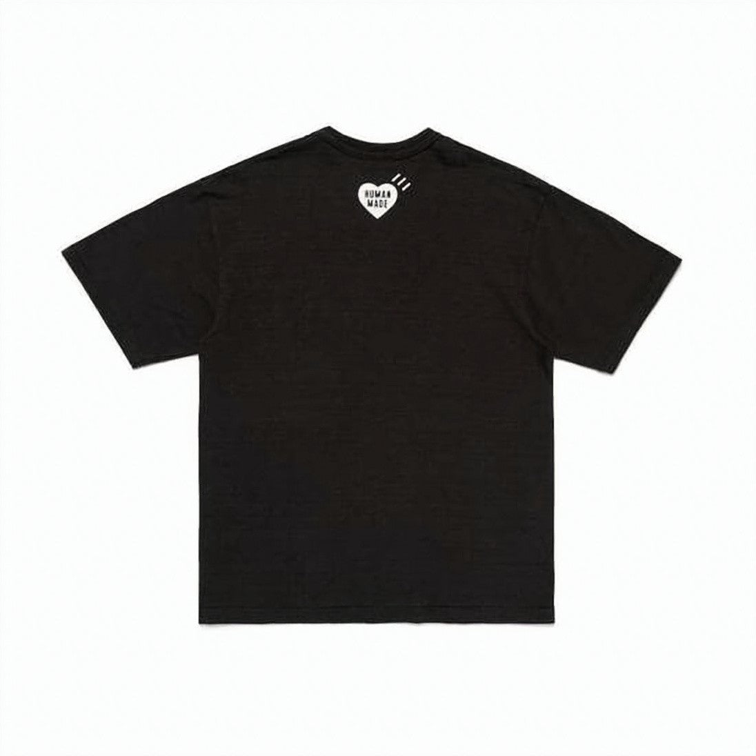 Humanmade Relaxed-Fit Black Graphic T-Shirt With Bear Design