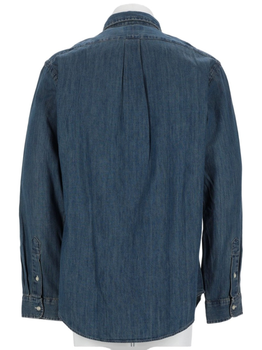 Polo Ralph Lauren Long-Sleeve Button-Down Cotton Denim Shirt