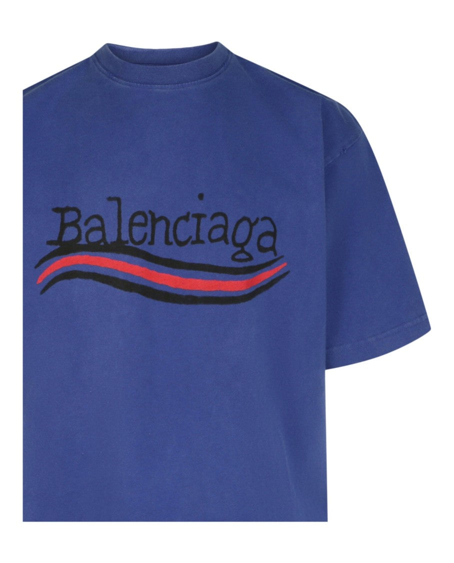 Balenciaga Hand Drawn Political Campaign T-Shirt