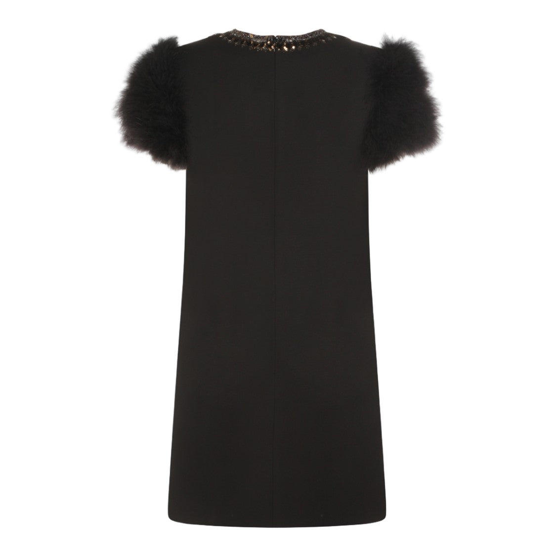 Valentino Mini Dress With Puff Sleeves