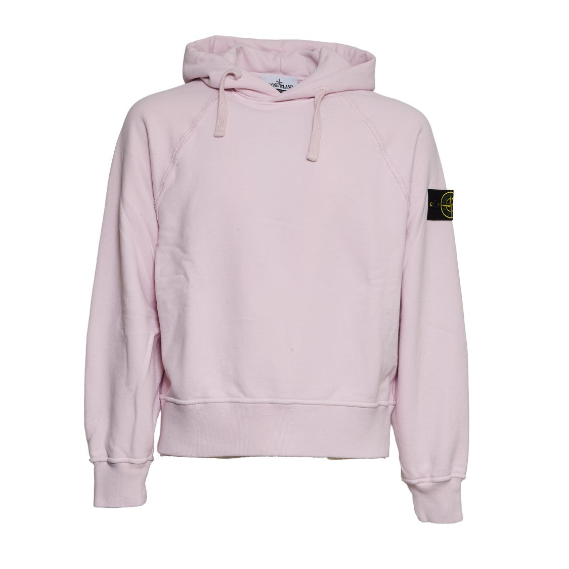 Stone Island Felpa Brushed Organic Cotton Fleece
