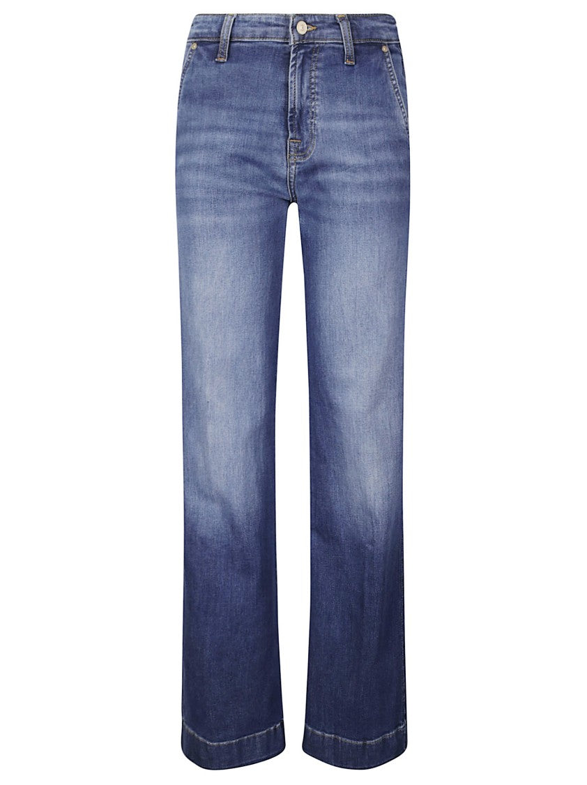 7 For All Mankind Modern Dojo Jeans With Carpenter Details