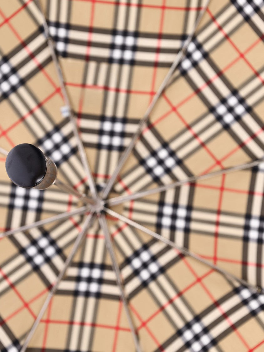 Burberry Classic Checkered Foldable Umbrella