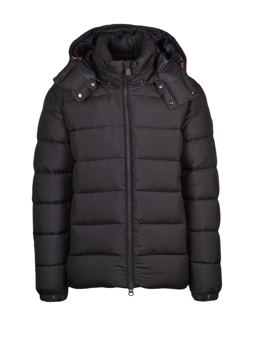 Save The Duck Brown Recycled Polyester Down Jacket