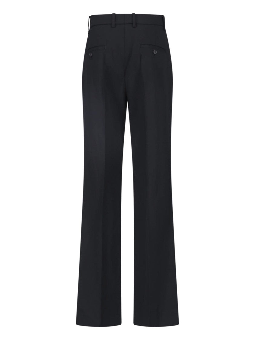 Nili Lotan Straight-Leg Tailored Virgin Wool Formal Pants
