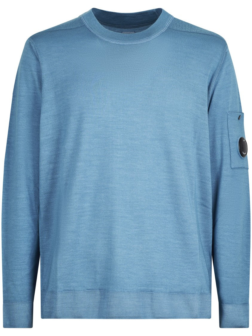 C.P. Company Fast Dyed Merino Wool Crewneck Sweater