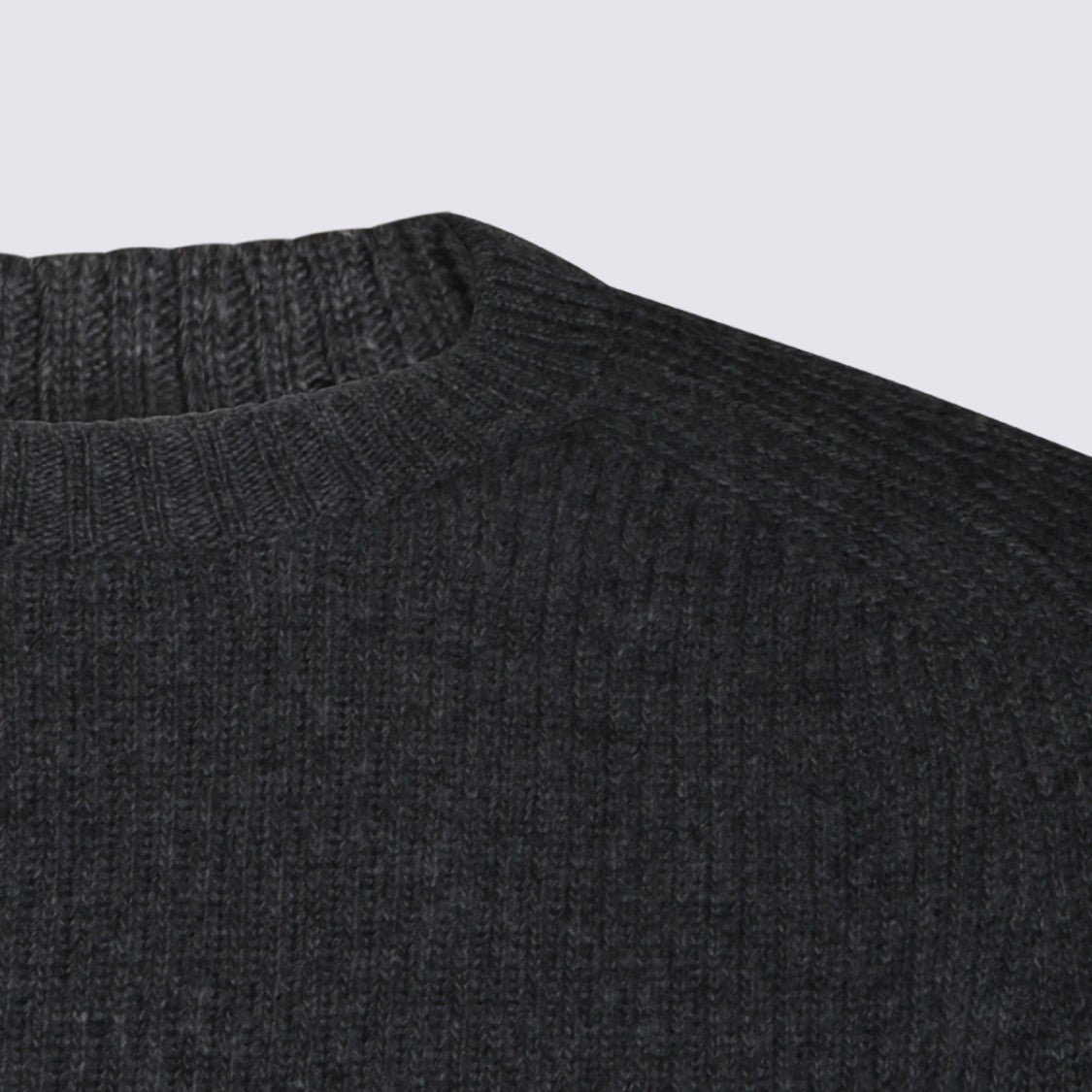 Altea Ribbed Classic Crew Neck Long-Sleeve Knit Sweater