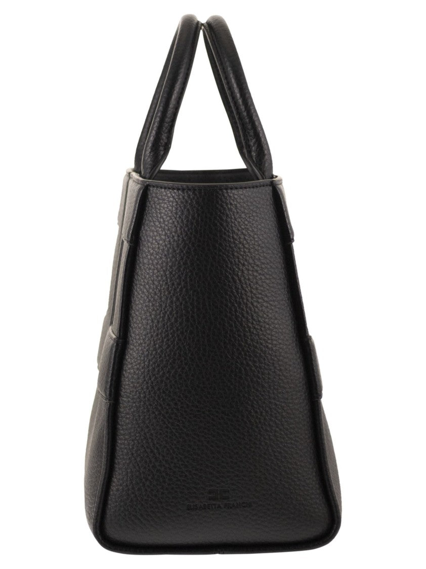 Elisabetta Franchi Large Tote Bag With Logo