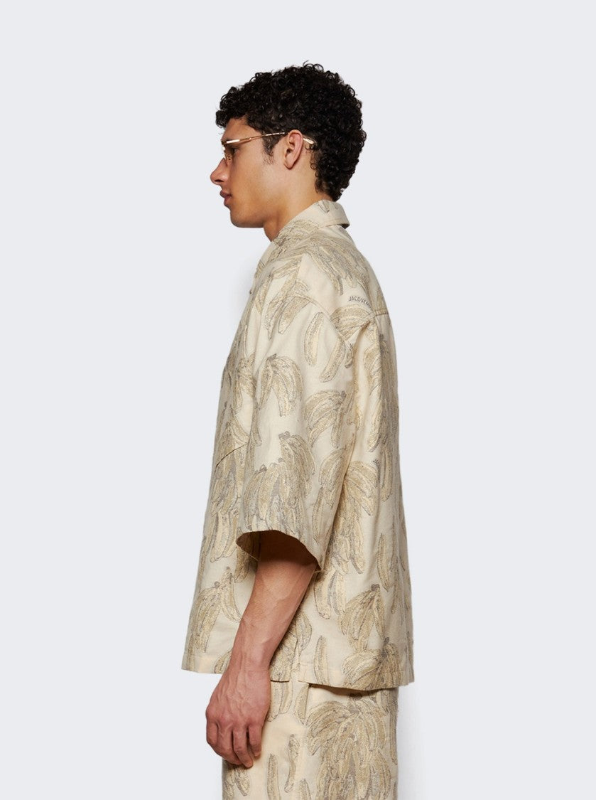 Jacquemus Aloe Shirt Banana Ecru