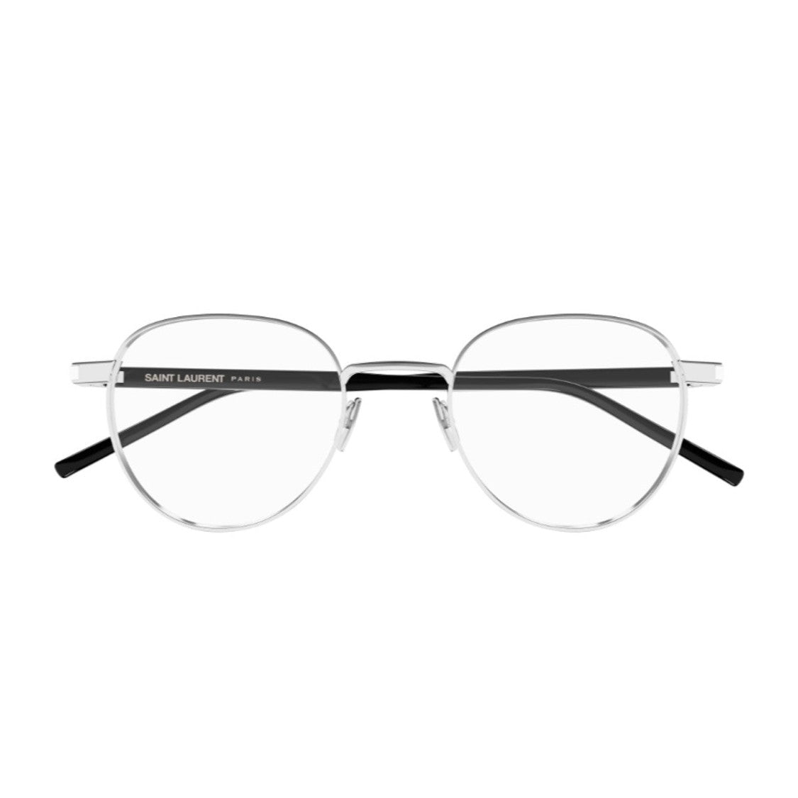 Saint Laurent Silver Sl 781 Double-Bridge Phantos Eyeglasses