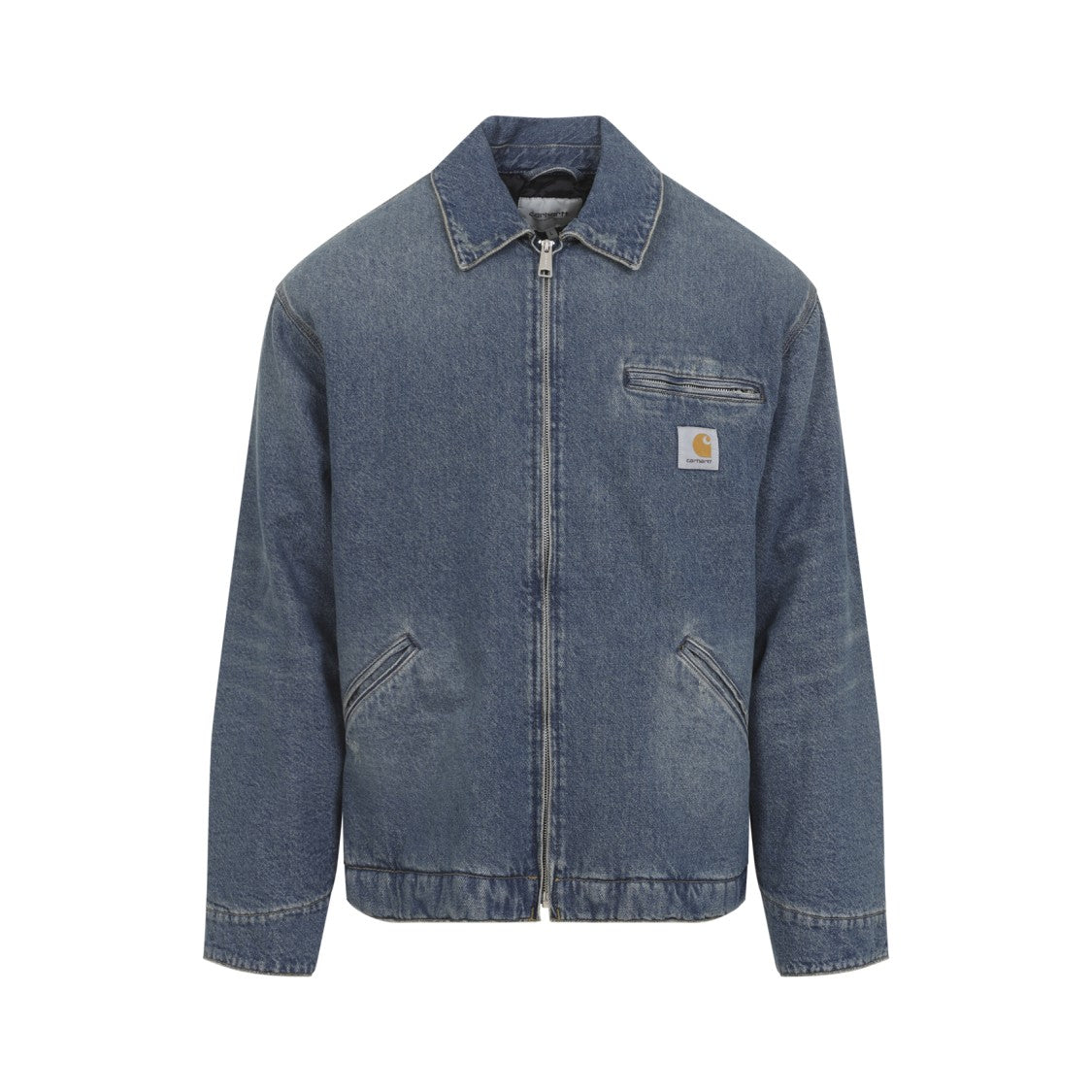 Carhartt Wip Blue Cotton Og Detroit Jacket