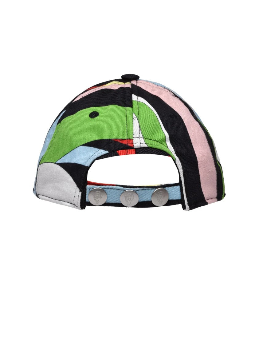 Pucci Multicolored Cotton And Elastane Pucci Hat