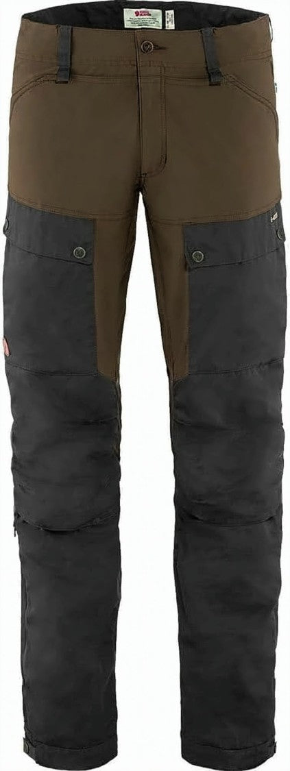 Fjallraven Kanken Two-Tone Straight Pants With Durable Textured Fabric