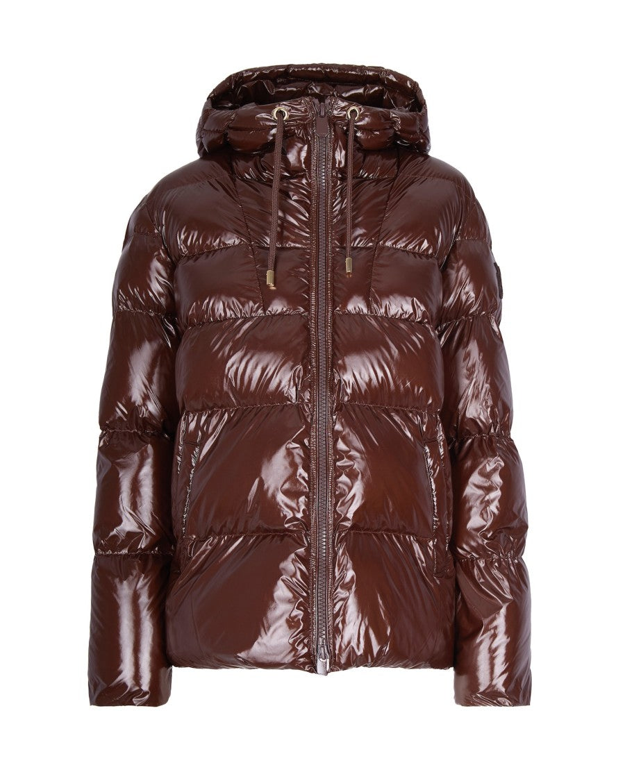 Pinko Brown Padded Down Jacket