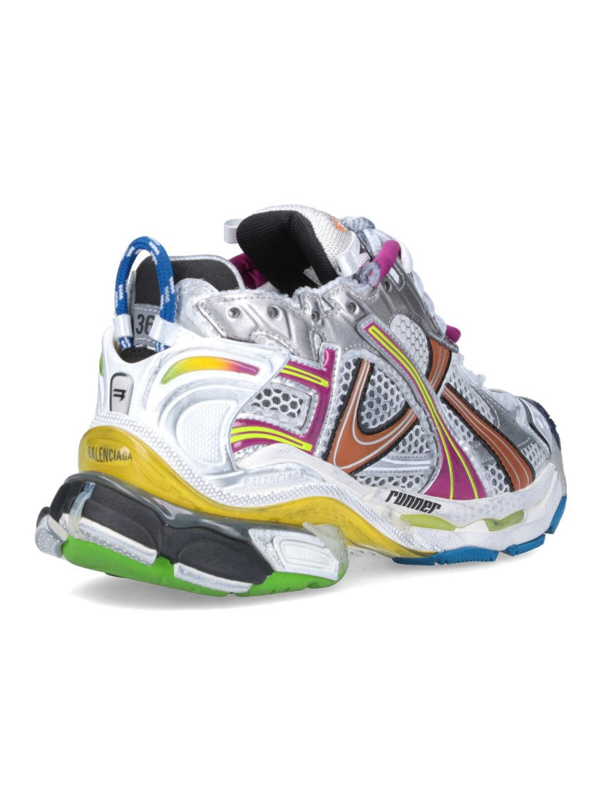 Balenciaga "Runner" Sneakers – Grey/Multicolor