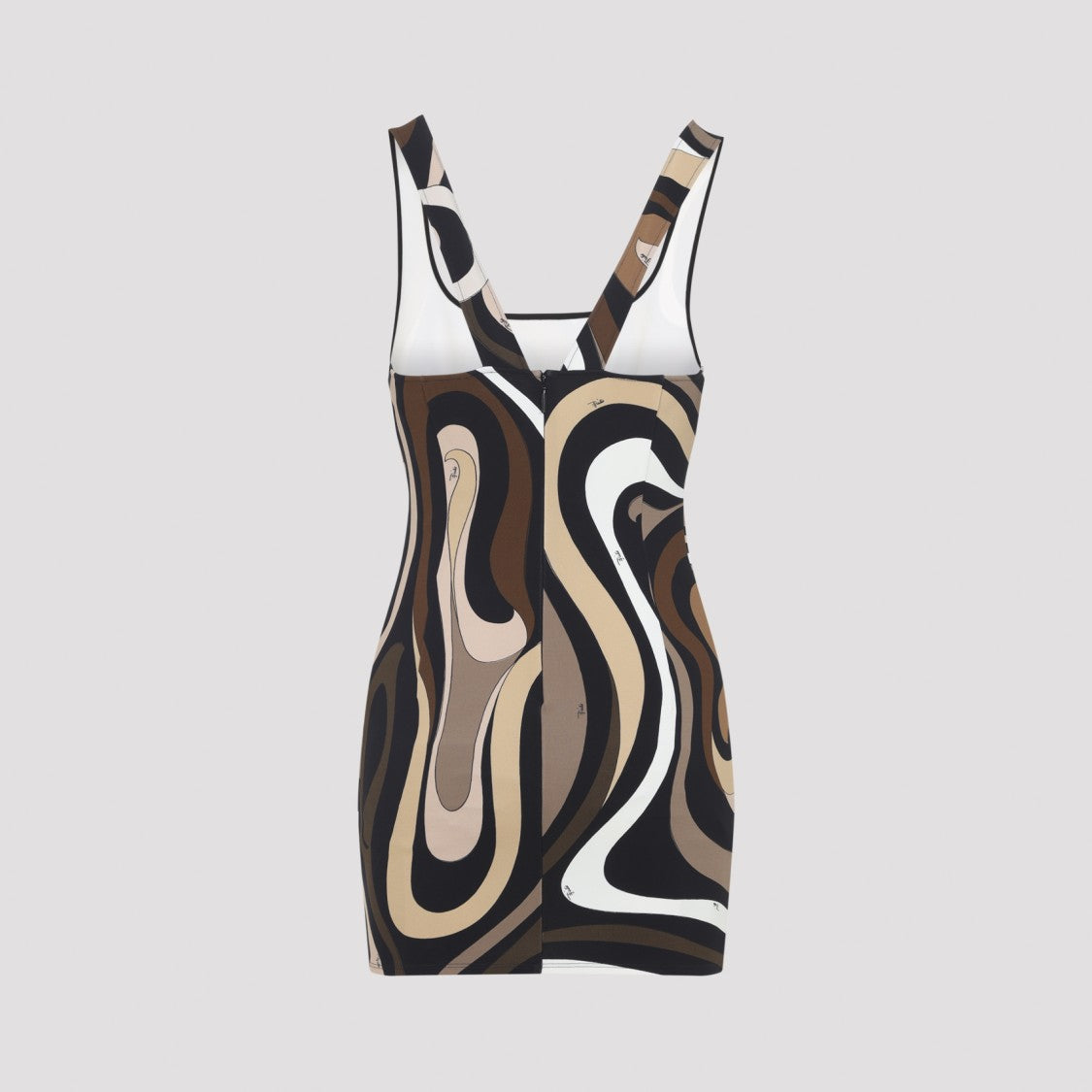 Pucci Fitted Abstract Print Mini Dress