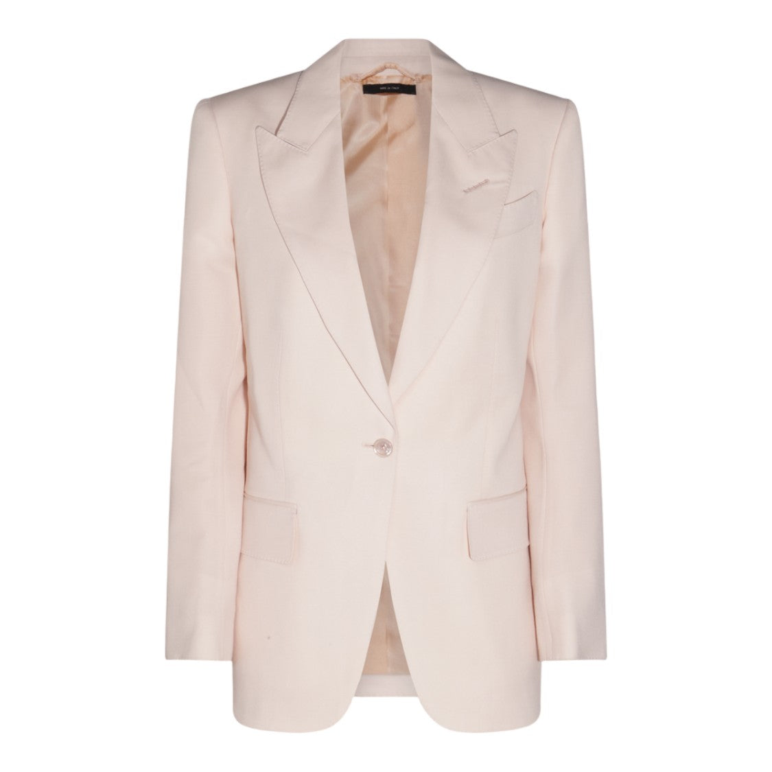 Tom Ford Tailored Blazer With Notch Lapel And Structured Shoulders