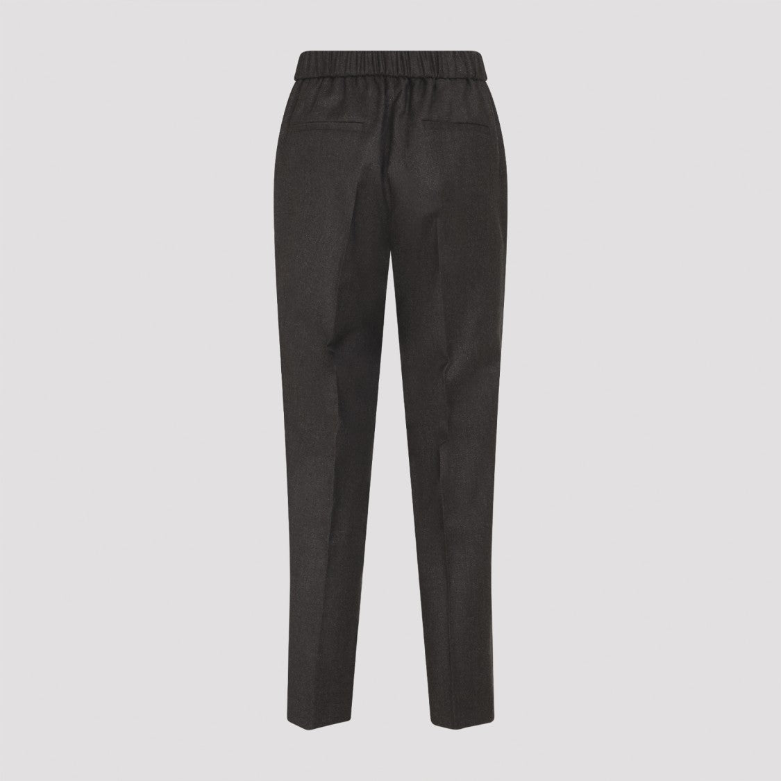 Peserico Straight-Leg Trousers With Elastic Waistband
