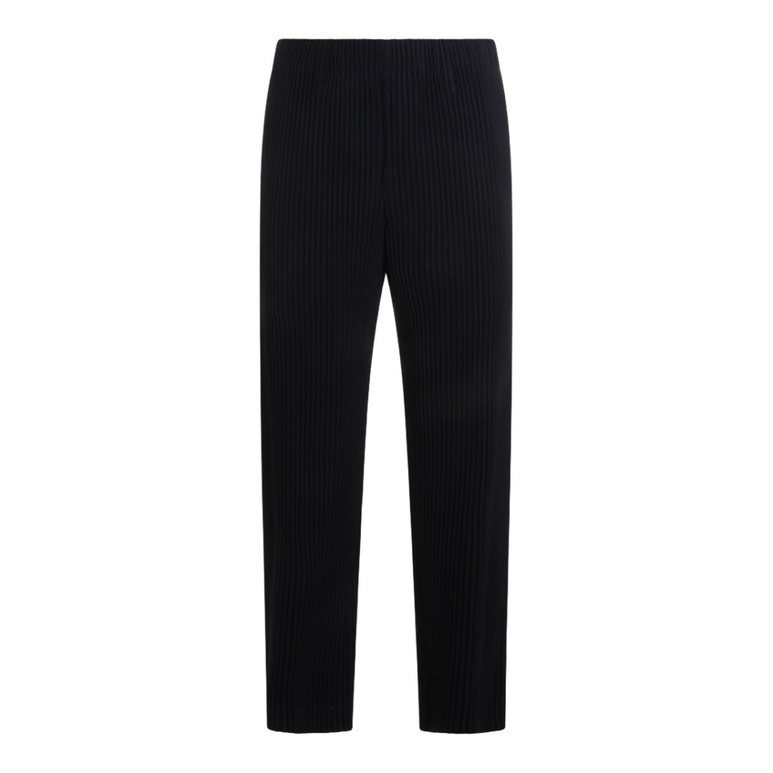 Homme Plissé Issey Miyake Straight-Leg Trousers With Distinctive Pleated Texture