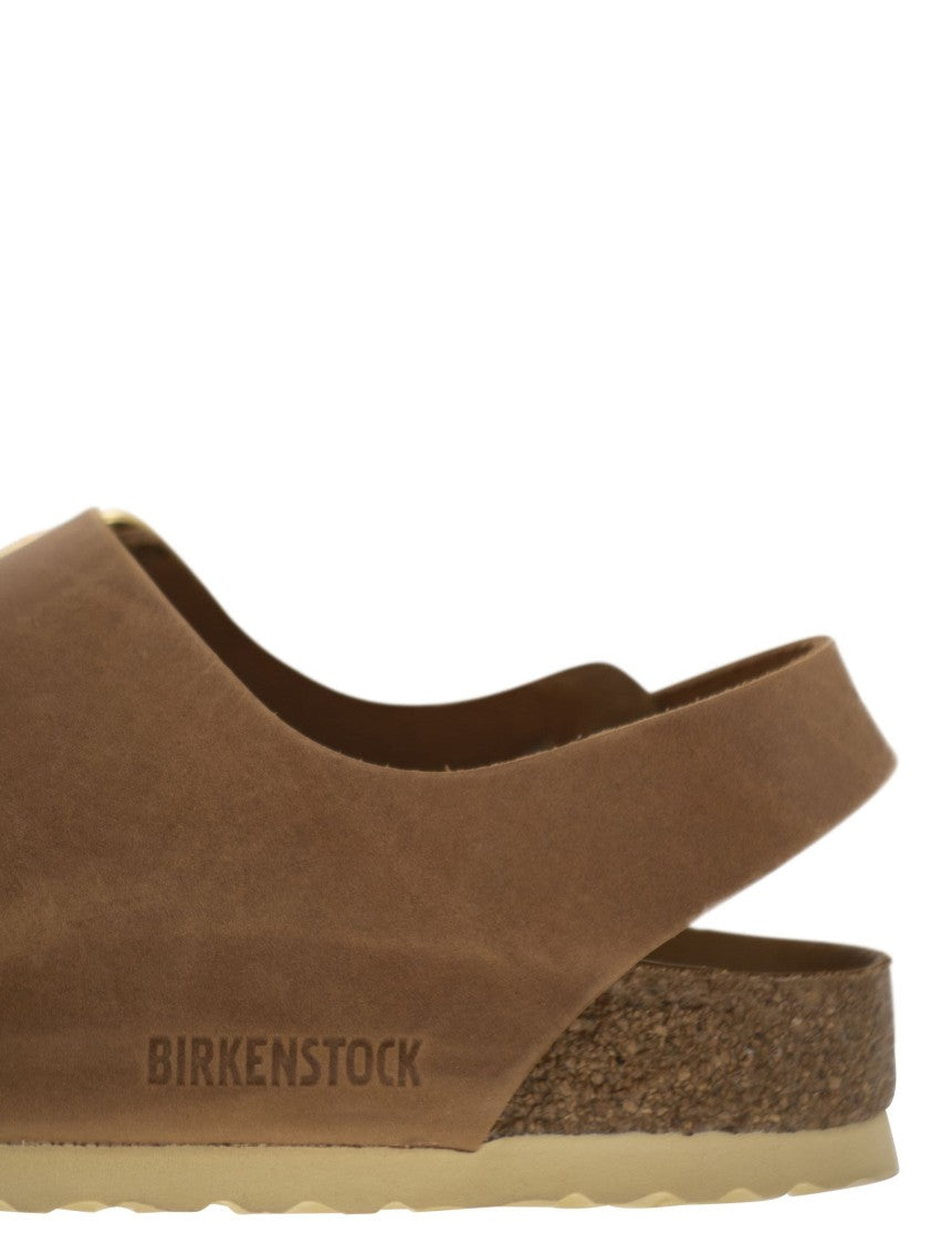Birkenstock Milano Big Buckle - Oiled Leather Sandal
