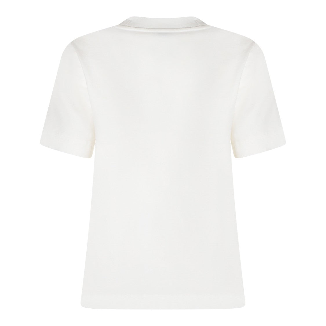 Burberry Short-Sleeve T-Shirt With Embroidered Check Logo