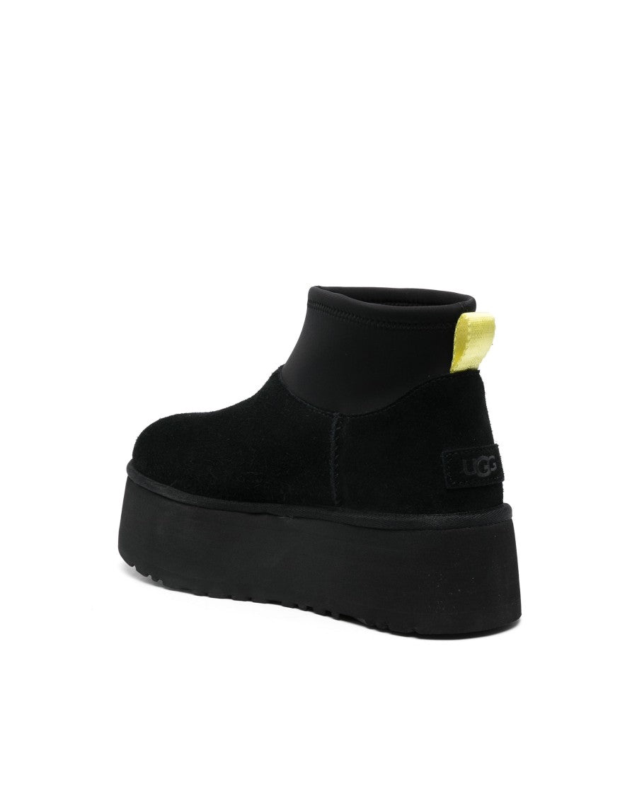 Ugg Classic Mini Dipper Black Ankle Boots