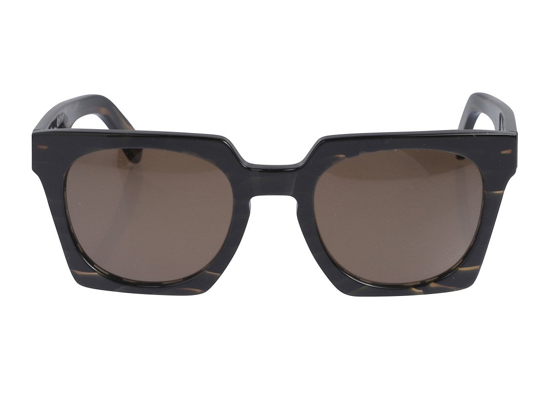 Kador Tortoiseshell Maya-S Oversized Square Sunglasses
