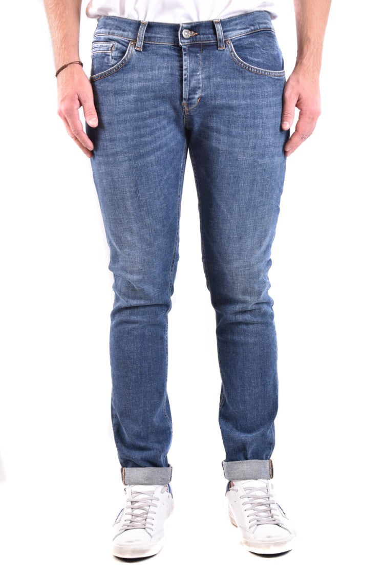 Dondup Slim Fit Blue Tapered Jeans