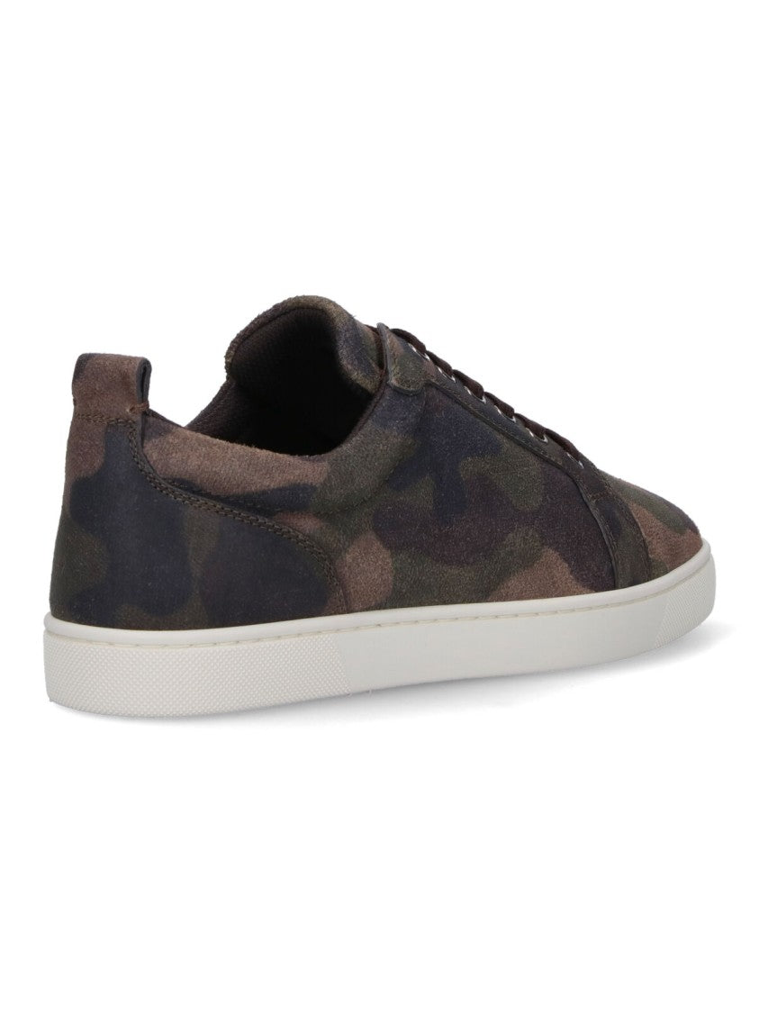 Christian Louboutin "Louis Junior" Sneakers – Brown