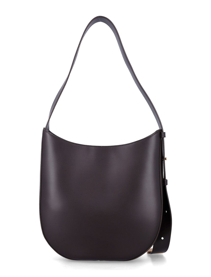 Sessùn Grande Amo Leather Hobo Bag