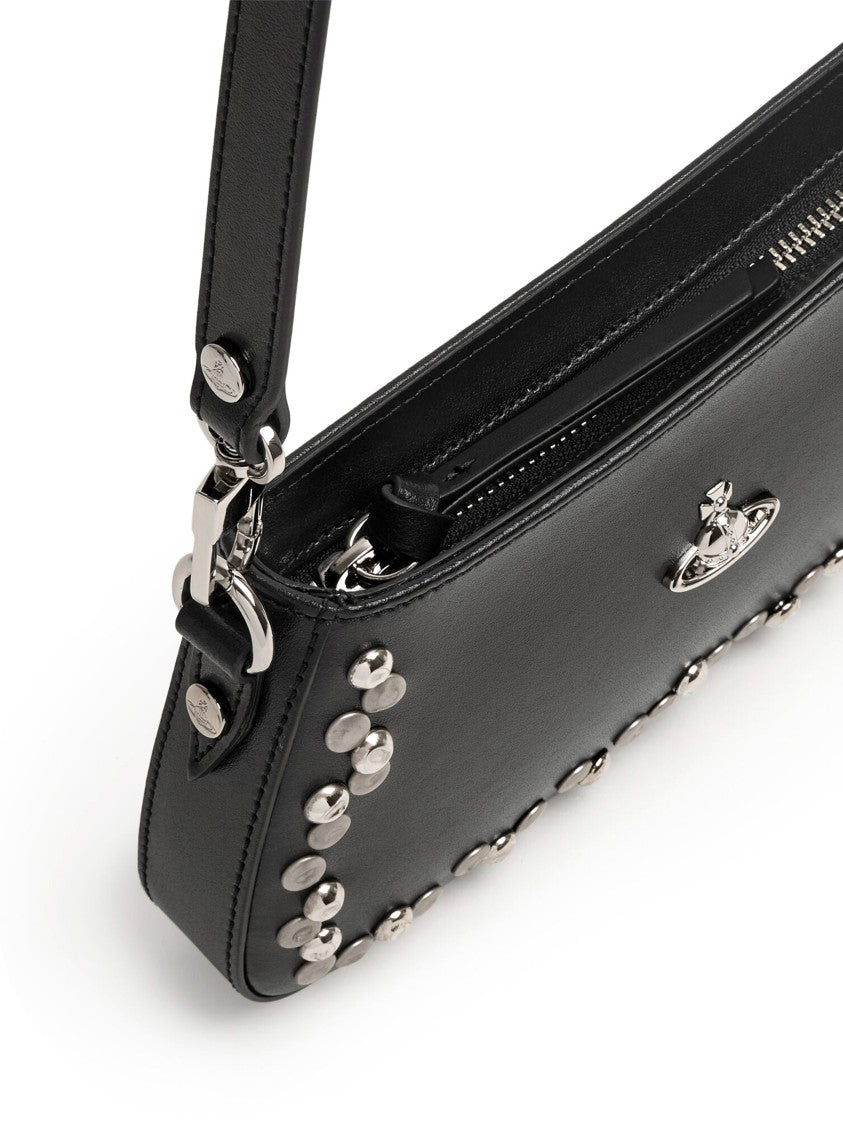 Vivienne Westwood Tasha Metallic Accent Phone Shoulder Bag