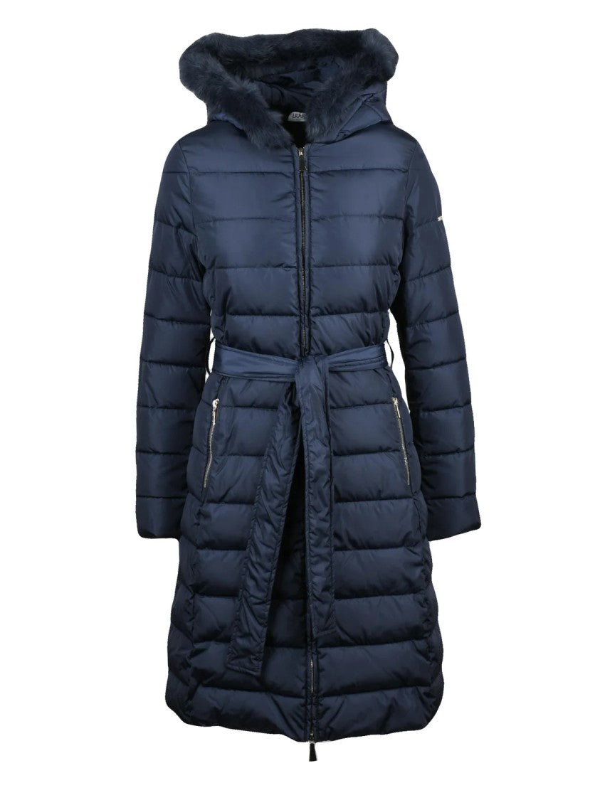 Liu Jo Multicolor Long Fitted Polyamide Down Jacket