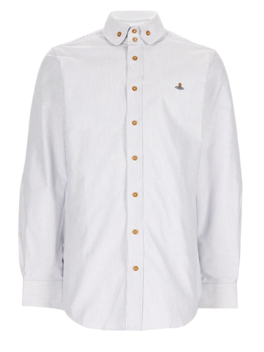 Vivienne Westwood Vertical Pinstripe Long-Sleeve Shirt