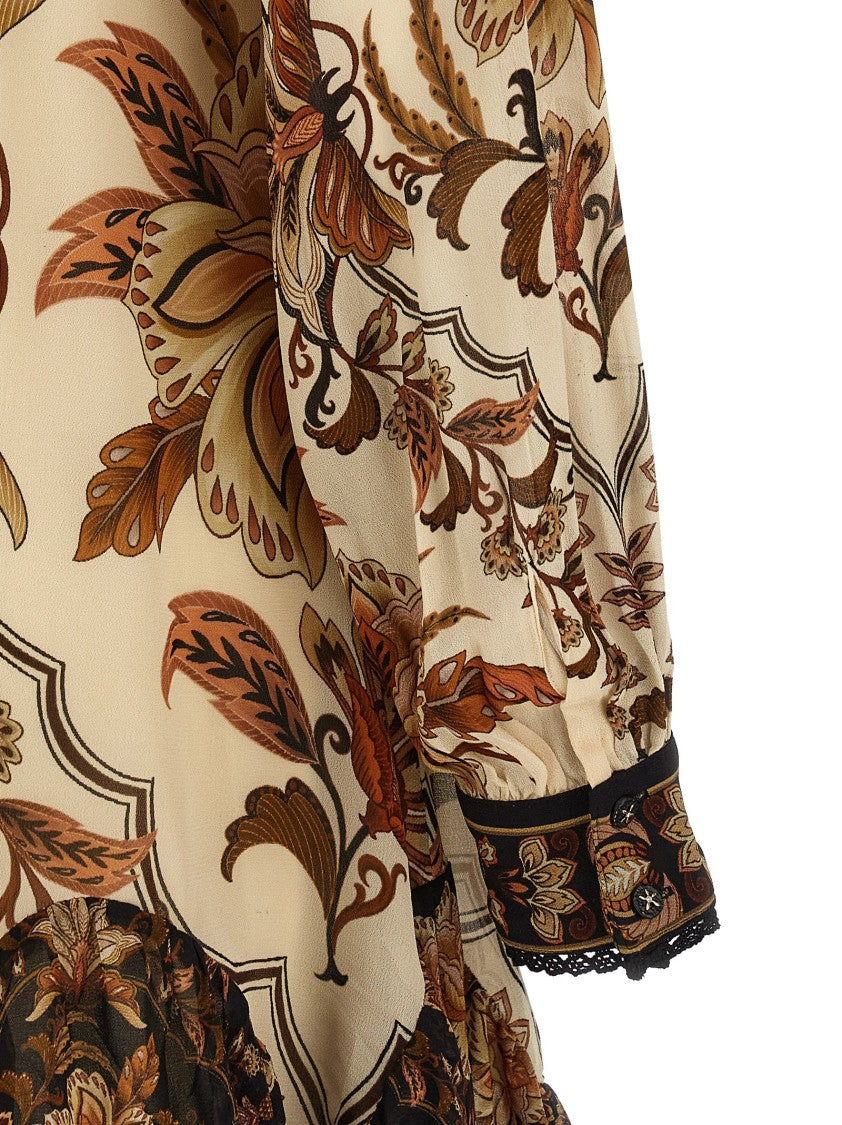 Farm Rio Majestic Garden Sand' Dress