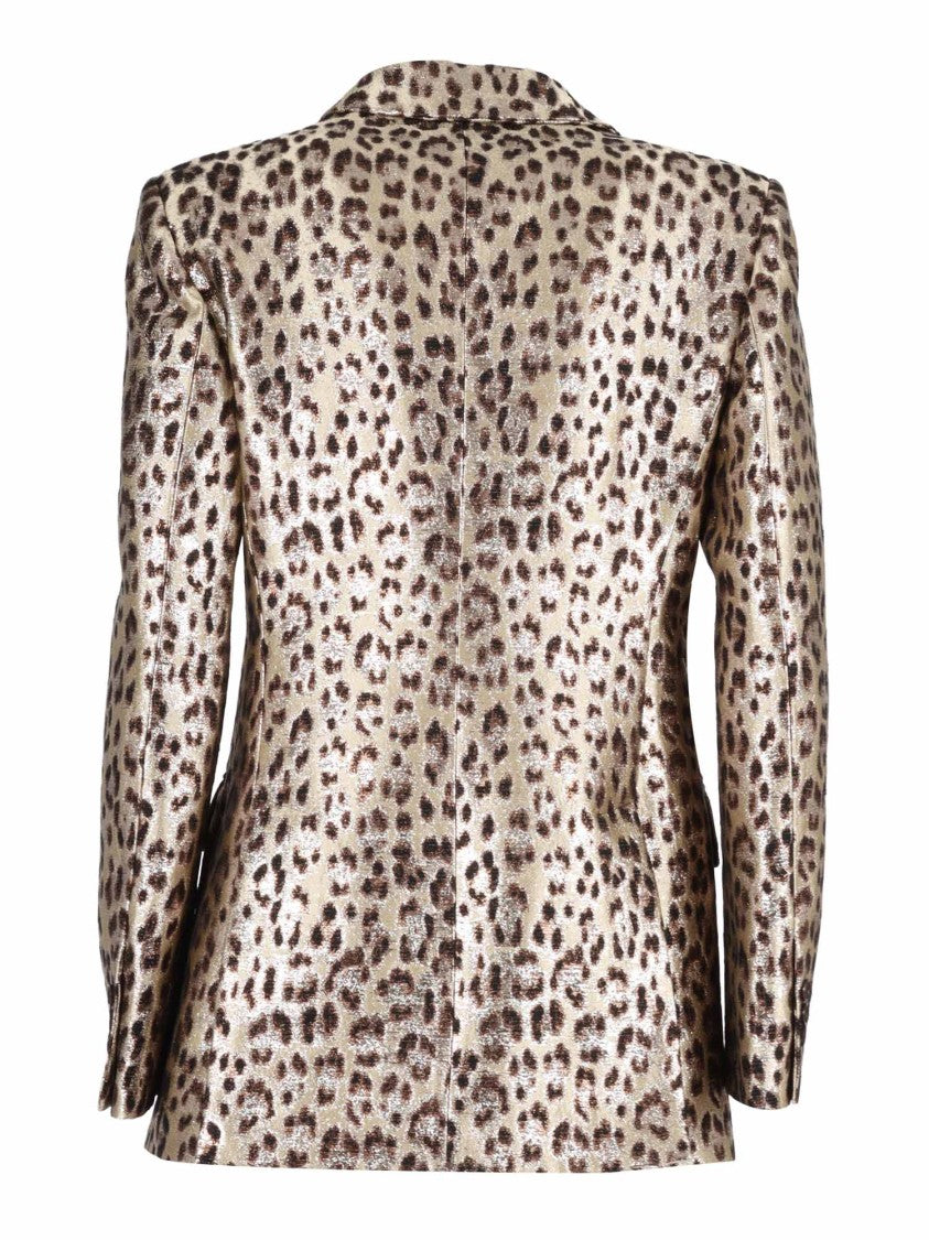 P.A.R.O.S.H. Double-Breasted Jacket With Tailored Structure